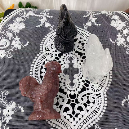 Rooster Carving