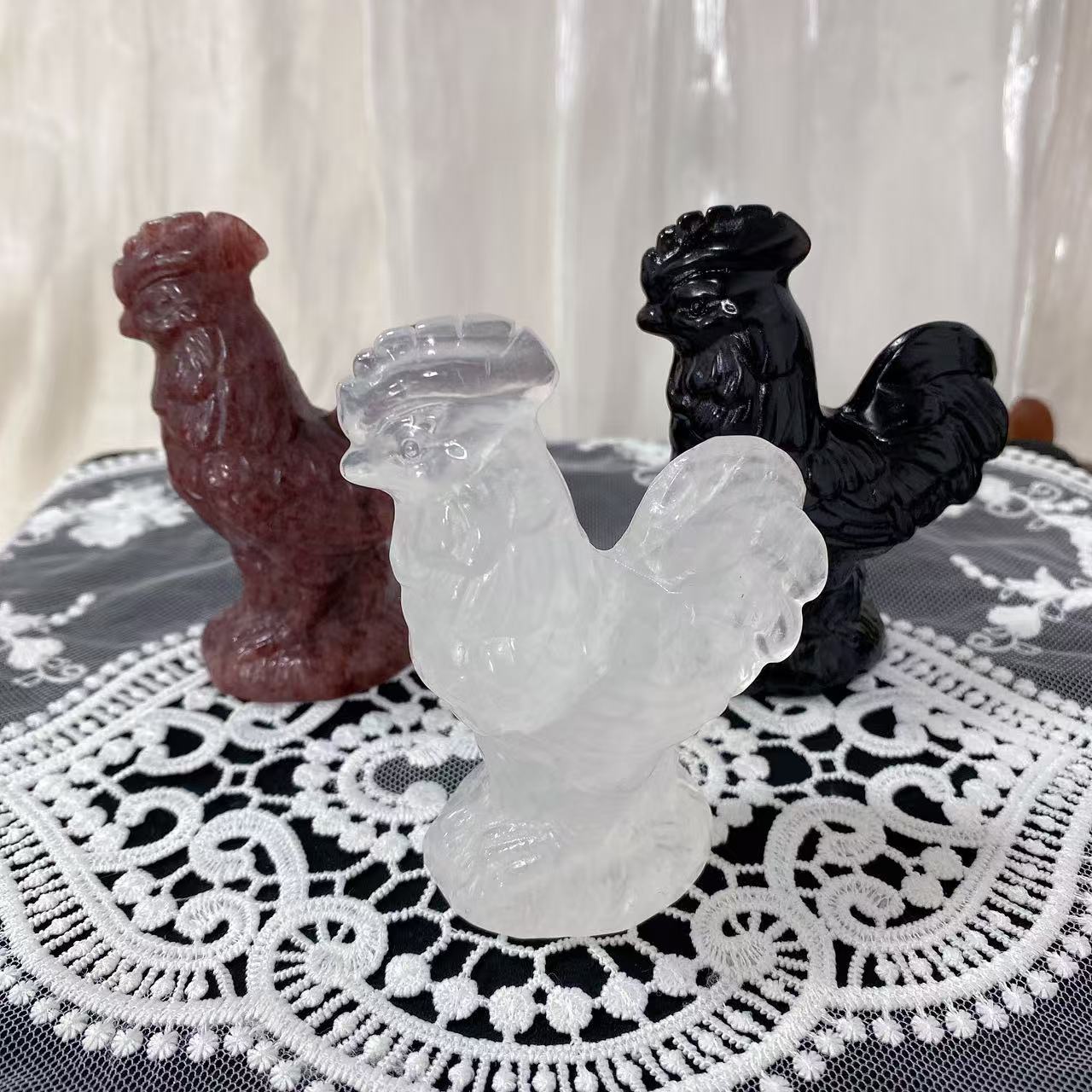 Rooster Carving