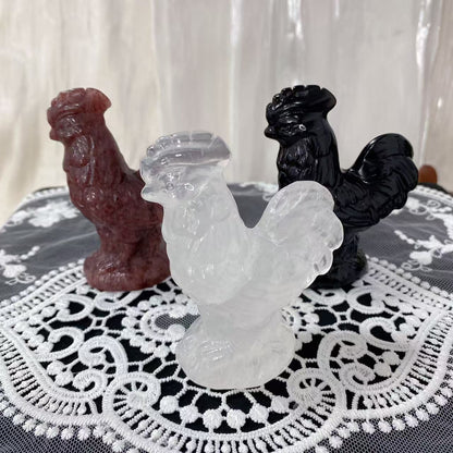 Rooster Carving